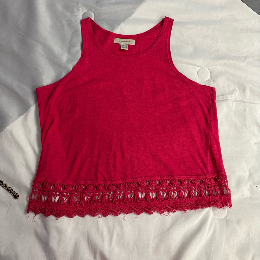 Pink atmosphere top